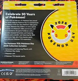 Pokemon TCG Pokemon Day 2026 30th Anniversary Collection Box - Brand new, sealed - Image 2