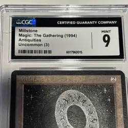 MTG Millstone Antiquities Magic The Gathering 1994 CGC 9 Mint Graded - Image 2