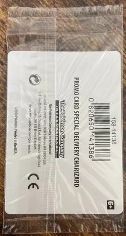 SEALED Pokemon Special Delivery Charizard SWSH075 Sword & Shield Promo - Image 2