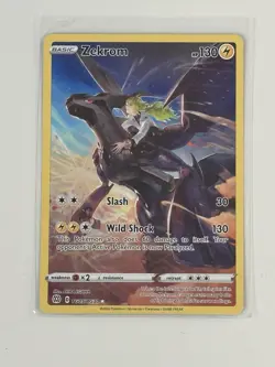 Pokemon TCG Zekrom Trainer Gallery Holo Rare TG05/TG30 Brilliant Stars - Image 1