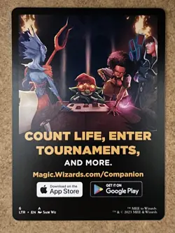 Smaug Token - Lord of the Rings - NM MTG - Image 2