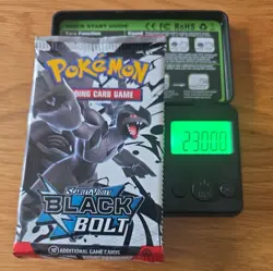 Pokemon Black Bolt Scarlet & Violet Heavy Booster Pack GOD PACKU 23 Grams - Image 1