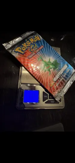 Pokemon EX Ruby & Sapphire Booster Pack Sceptile Art HEAVY 17.37g Sealed 45496840037 - Image 3