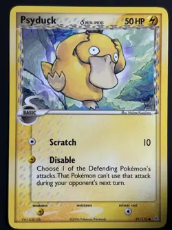 Psyduck (Delta Species) 81/110 Holon Phantoms Regular LP Pokemon Regular - Image 1