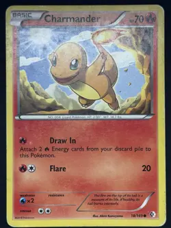 CHARMANDER 18/149 BOUNDARIES CROSSED POKEMON COMMON HP - Image 2