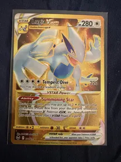 Pokemon TCG Lugia VSTAR 211/195 Silver Tempest Secret Rare Holo - Image 1