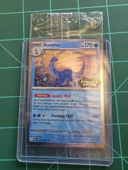 Pokemon TCG Aurorus Me03: Perfect Order 024/088 Holo Promo HP 170 150× - Image 1