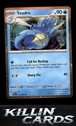 Seadra - 011/064 (Cosmos Holo) 011/064 Pokemon Promo Miscellaneous Cards & Produ - Image 1