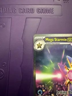 Mega Starmie EX Holo Stage 1 Pokemon TCG Card 118/088 Water Type English - Image 2