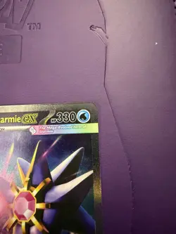Mega Starmie EX Holo Stage 1 Pokemon TCG Card 118/088 Water Type English - Image 3