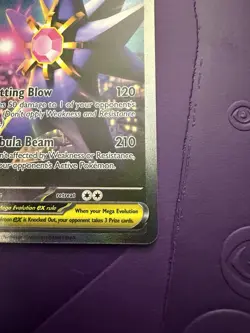 Mega Starmie EX Holo Stage 1 Pokemon TCG Card 118/088 Water Type English - Image 4