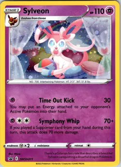 Sylveon - SWSH211 SWSH: Sword & Shield Promo Cards Pokemon NM Holo - Image 1