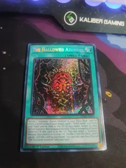 The Hallowed Azamina Prismatic Secret Yugioh! Mega pack 2025 - Image 1