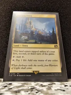 Final Fantasy MTG - Starting Town Rare Non-Foil (Near Mint) - Image 1