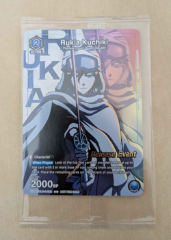 Rukia Kuchiki Release Event Promo Card BLEACH Union Arena TCG NM - Image 1