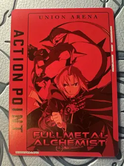 UNION ARENA UA37ST/FMA-1-AP01 Action Point Card AP Fullmetal Alchemist - Image 1