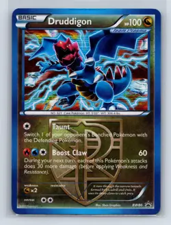 Black and White Promos #BW80 Druddigon (Team Plasma) Holo - Image 1