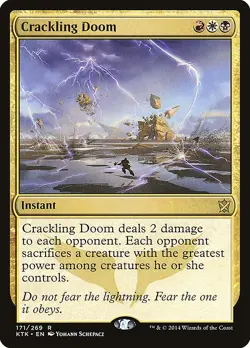 Crackling Doom - Non-Foil - ktk - 171 | MTG Card - Image 1