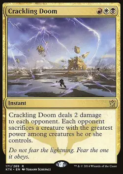 Crackling Doom - Non-Foil - ktk - 171 | MTG Card - Image 3