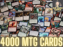 4000+ MAGIC THE GATHERING MTG BULK LOT INSTANT COLLECTION WITH RARES AND FOILS! - Image 1