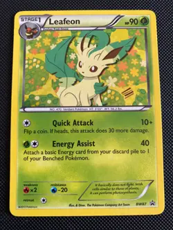Leafeon BW87 Black & White Promos Holo - Image 1