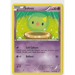 Pokemon Solosis Black & White 55/114 Common EN - Image 1