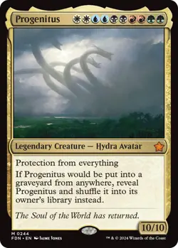 Progenitus - Foil NM MTG Foundations - Image 1