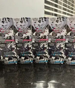 POKEMON TCG BOOSTER BUNDLE X10 LOT BLACK BOLT WHITE FLARE NEW SEALED SHIPS FAST - Image 1