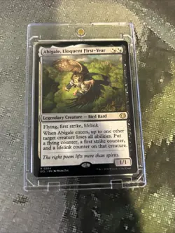 MTG Abigale, Eloquent First-Year - Lorwyn Eclipsed (ECL) #204 MTG - Image 3