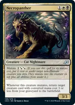 Necropanther FOIL Ikoria: Lair of Behemoths NM Uncommon CARD ABUGames - Image 1