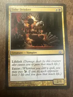 1x Tithe Drinker (109) Dragon's Maze LP MTG Magic the Gathering - Image 1