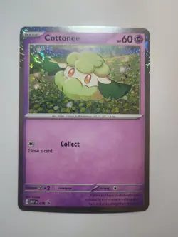 Cottonee MEP 018 & 019 Whimsicott Phantasmal Flames Black Star Promo Pokemon TCG - Image 2
