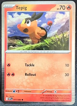 Pokemon Tepig 011 Snivy 001 Oshawott 021 Black Bolt White Flare Promo Set (3) NM - Image 4