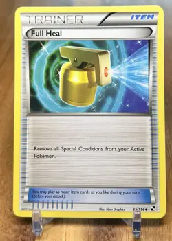Pokemon Black & White 95/114 Full Heal Uncommon Card - Image 1