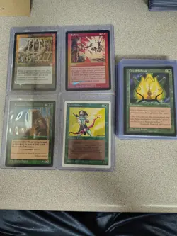 5 random Vintage Magic the Gathering cards lot. (guaranteed value) - Image 3