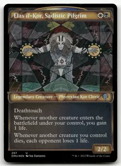 Elas il-Kor, Sadistic Pilgrim (Showcase) #297 (Foil) NM Dominaria United - Image 1