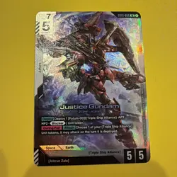 Gundam Card Game Justice Gundam Legend Rare Newtype Rising GD01-066 - Image 1