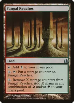 Fungal Reaches Commander PLD Land Uncommon MAGIC THE GATHERING CARD ABUGames - Image 1