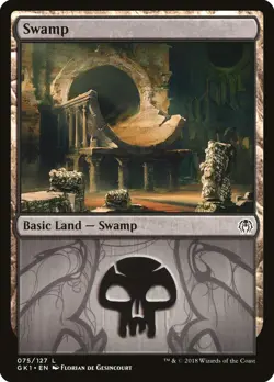 Swamp (75 Golgari) Guild Kit: Golgari NM Basic Land MAGIC MTG CARD ABUGames - Image 1