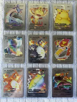 Lot Of 25 Silver Foil Fan Art Pokemon Cards - Image 4