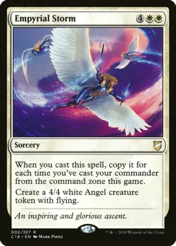 Empyrial Storm Commander 2018 NM White Rare MAGIC THE GATHERING CARD ABUGames - Image 1