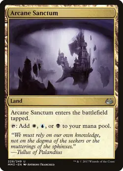 Arcane Sanctum Modern Masters 2017 NM Land Uncommon MAGIC MTG CARD ABUGames - Image 1