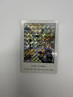 Holo Foil Dragon Ball Z Hero Collection Card Power 999999 Gokou & Gohan 149 RARE - Image 1
