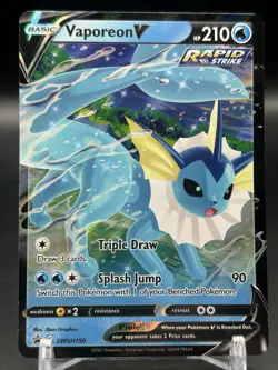 Vaporeon V Holo Promo SWSH: Sword & Shield Promo Cards SWSH150 NM - Image 1