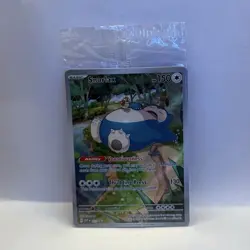 Pokemon TCG SNORLAX Holo Promo SVP Scarlet & Violet 053/SVP Basic Card English - Image 1