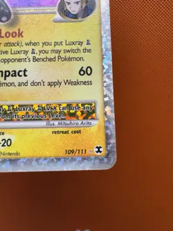 Luxray GL LV X 109/111 Holo Celebrations Classic Collection Pokemon Card NM 1593 - Image 5