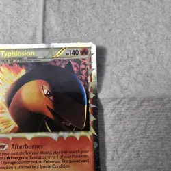 Typhlosion Prime 110/123 HeartGold SoulSilver Ultra Rare Pokemon Card Near Mint - Image 4