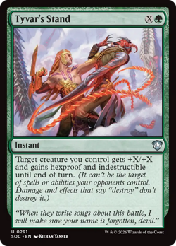 Tyvar's Stand - 291 - SOC - Near Mint - MTG - Image 1