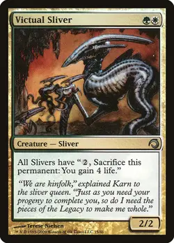 Victual Sliver Foil Premium Deck Series: Slivers 15 NM MTG - Image 1