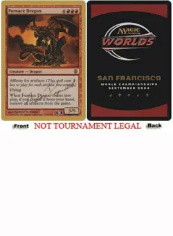 Furnace Dragon (Sideboard - Aeo Paquette - 2004) World Championship PLD ABUGames - Image 1
